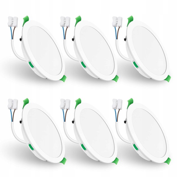 Reflektory ALUSSO 22W 1900LM 3CCT IP44 cięcie 190-205mm wnętrza sufit