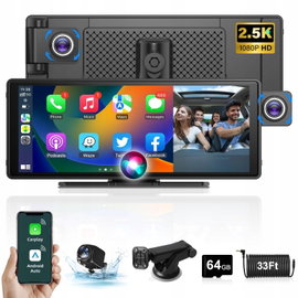 Radio Apple Carplay Android Auto Display 10.26 cali Bluetooth