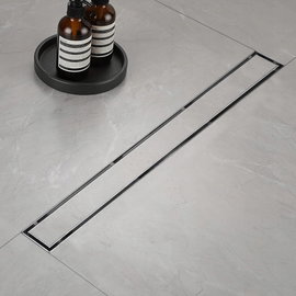 Rynna Kessel Linearis Compact stal nierdzewna 80 cm bardzo płaska