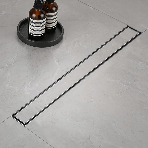 Rynna Kessel Linearis Compact stal nierdzewna 80 cm bardzo płaska