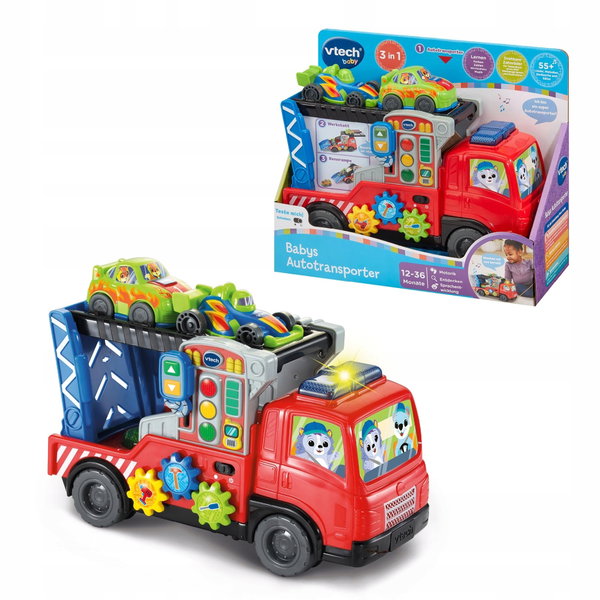 Samochodowy transporter Vtech Samochodowy transporter dla niemowląt