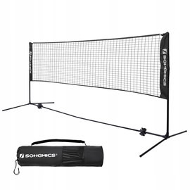 SIATKA DO BADMINTONA SONGMICS 3M REGULACJA WYSOKOŚCI 107cm 120cm 155cm