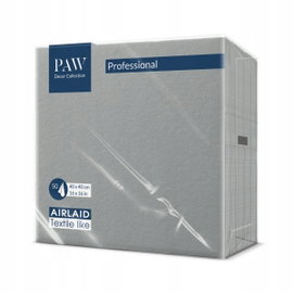 Serweta Paw model szara gładka 40x40 cm 50 sztuk