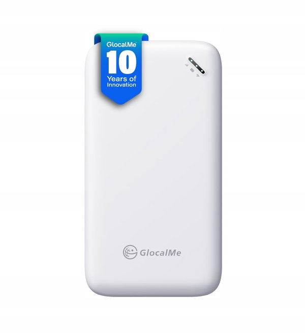 Router GlocalMe UPP 4G biały bez SIM dostępny w 140 krajach