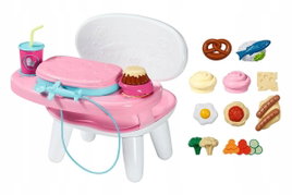 Stolik do karmienia BABY born Interaktywny Światło Dźwięk dla lalki 36/43cm