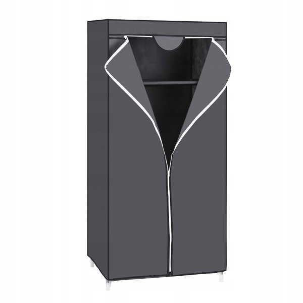 Szafa ProducentX ModelY Szary 75x160x45 cm