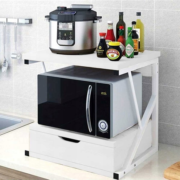 Stojak kuchenna XYZ Mikro Biała Organizer na Mikrofalówki 60x40x30