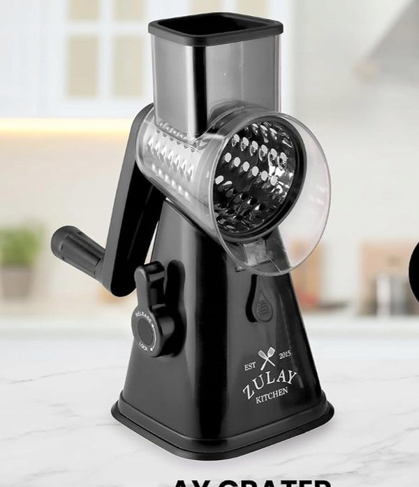 Tarka Zulay Kitchen Obrotowa 3 ostrza stal nierdzewna łatwa w czyszczeniu