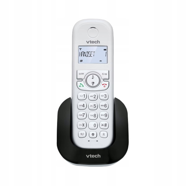 Telefon bezprzewodowy VTech CS1500 Funkcja głośnomówiąca łączność DECT