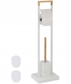 Stojak na papier Relaxdays Model Wysoki Drewniany Design