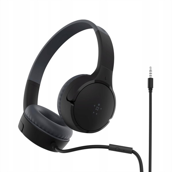 Słuchawki nauszne Belkin SOUNDFORM wygodny design i czysty dźwięk