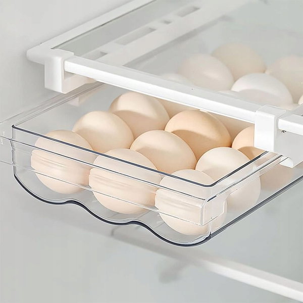 Szuflada EggMaster EM18 biała do 18 jajek organizer do lodówki