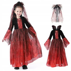 Sukienka Vampiress Kids Halloween 104-140 cm