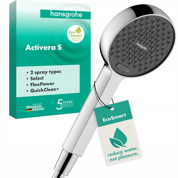 Słuchawka prysznicowa hansgrohe Activera Select S EcoSmart 2 strumienie