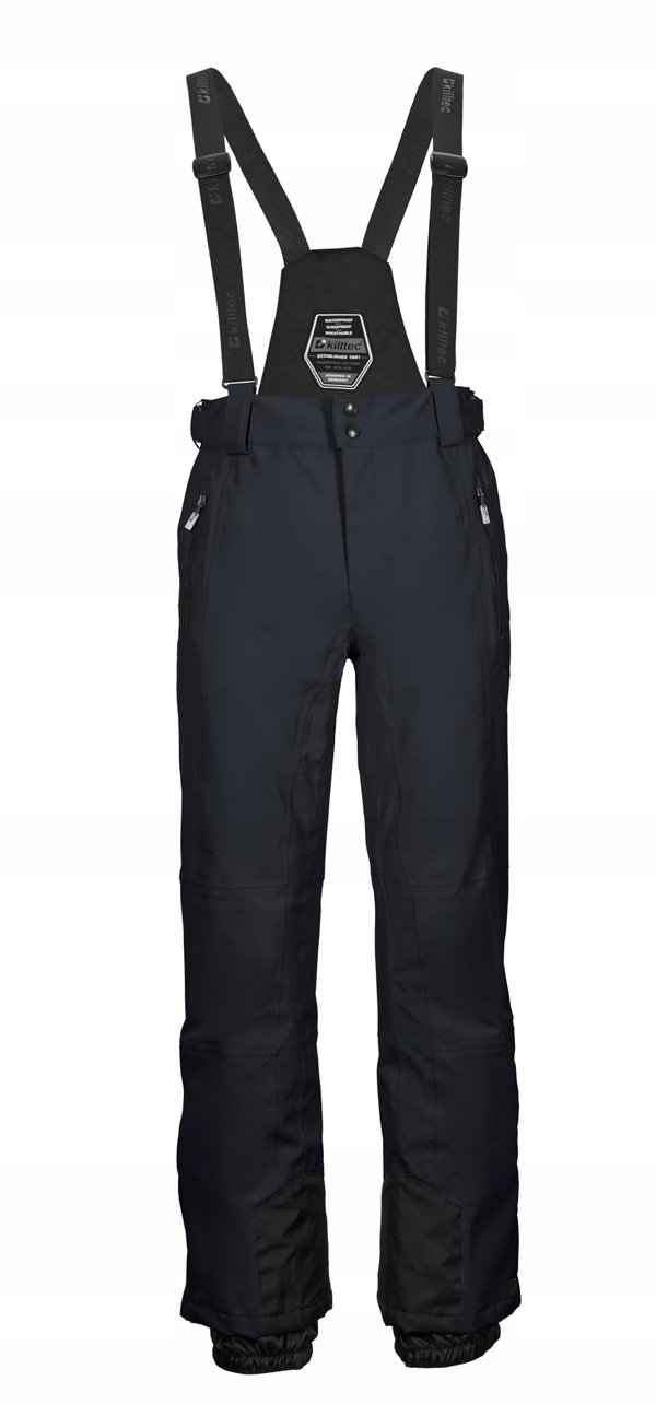 Spodnie narciarskie Killtec Ksw 100 Enosh black Odpinane szelki 5XL