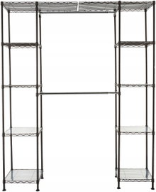 Szafa Basics 144,8 x 182,9 x 35,6 cm odcienie brązu
