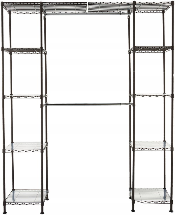 Szafa Basics 144,8 x 182,9 x 35,6 cm odcienie brązu