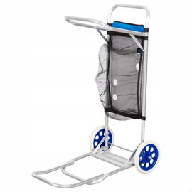 Wózek plażowy Aktive 62683 42x100x50 cm składany transportowy z kółkami 21