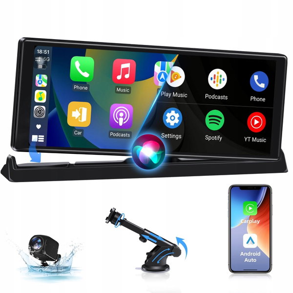 Wyświetlacz Carplay 2025 1026 cala Android Auto