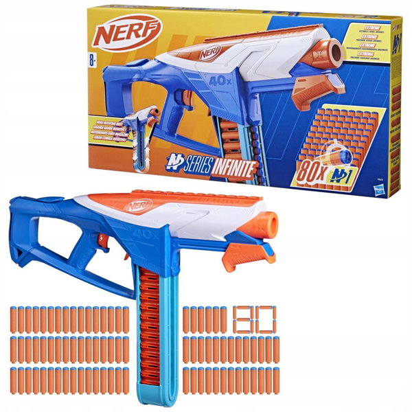 Wyrzutnia Nerf N-Series Infinite Blaster z strzałkami F8631
