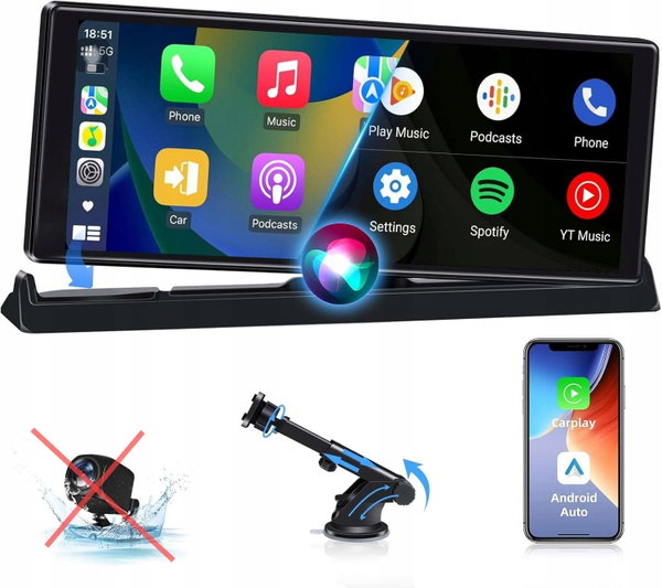 Wyświetlacz Carplay 2025 1026 cala Android Auto