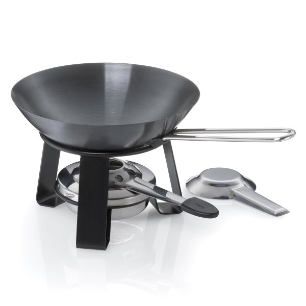 Wok Kela Joy 15 cm kompaktowy i wygodny do małych kuchni