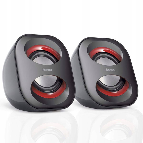 Zestaw głośników Hama Sonic Mobil 183 czarny 3 W 2.0
