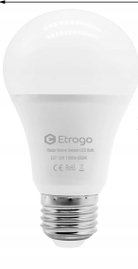 Żarówka LED Etrogo 12WCiepła biel 3000K 2 sztuki