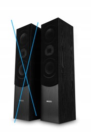 Zestaw kolumn Bennett & Ross HIFI 180 W czarny solidna wydajność
