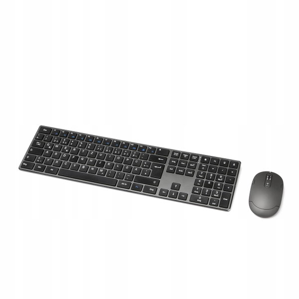 Zestaw klawiatura i mysz Amazon Basics QWERTZ DE bezprzewodowa odbiornik