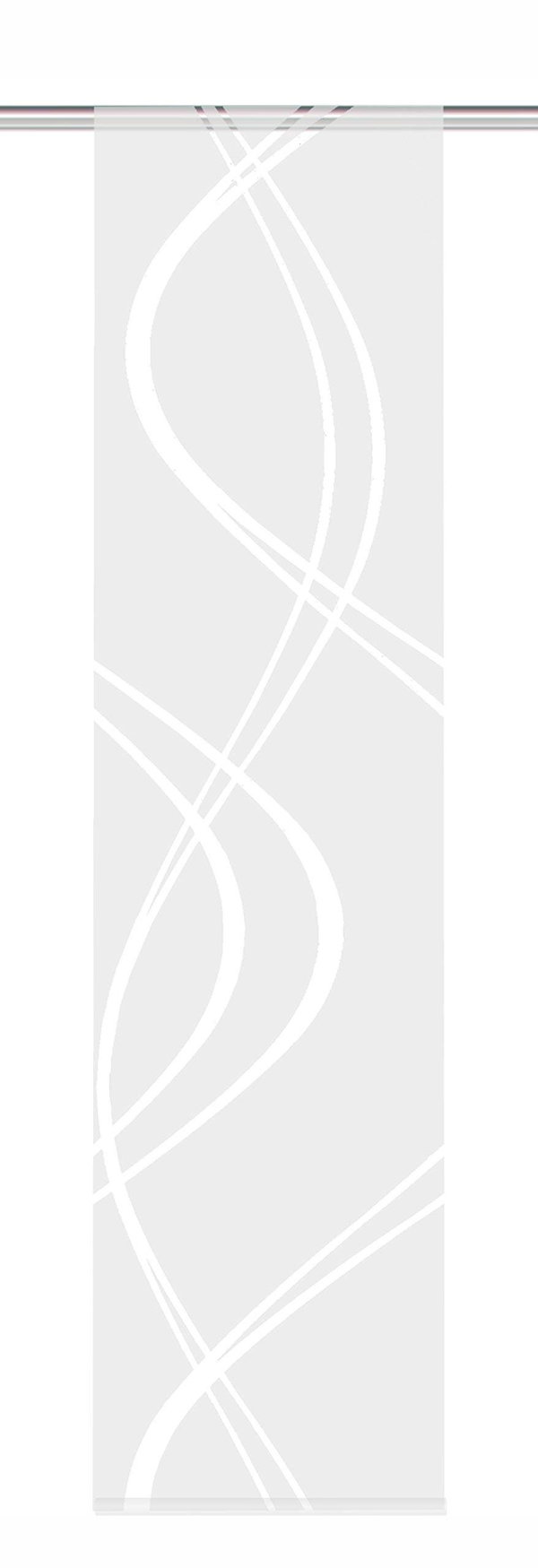 Zasłona IKEA Półzaciemniająca Biała 60x245cm