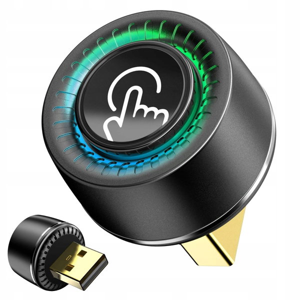 Ukryty bezprzewodowy adapter CarPlay zmiana użytkownika za pomocą przycisku