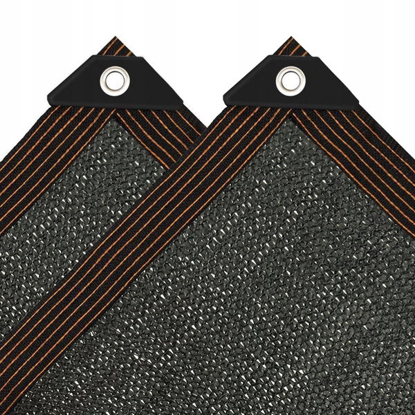 Żagiel SunShade Pro czarny 2x1m ochrona UV 90% 2X1M