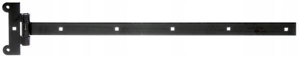 Zawias Gah-Alberts banda czarny 591x30 mm 121x51 mm