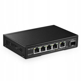 YuLinca Przełącznik Sieciowy 5x 2.5GBASE-T + 10G SFP Plug&Play