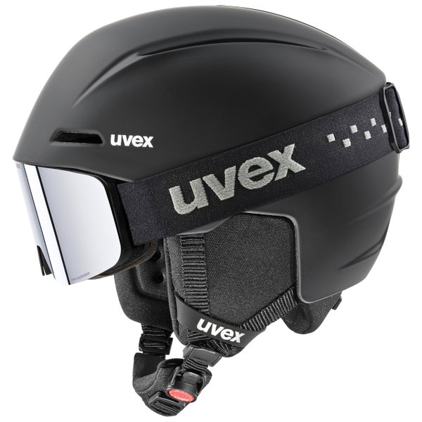 UVEX SET VITI JR Czarny Mat 51-55