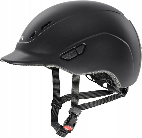 UVEX Kask KIDOXX matowy, 49-54 cm czarny ROZMIAR XS