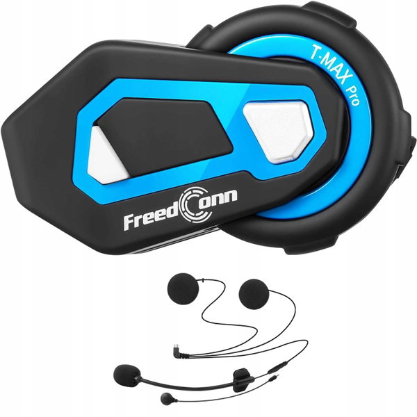 Zestaw słuchawkowy FreedConn T-Max Pro V5.0 Bluetooth 1200 m interkom FM