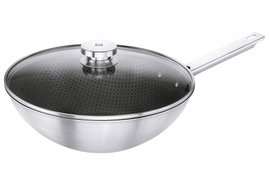 Zwilling Joy Plus Wok ze stali nierdzewnej 30cm Na Wszystkie Typy Kuchenek
