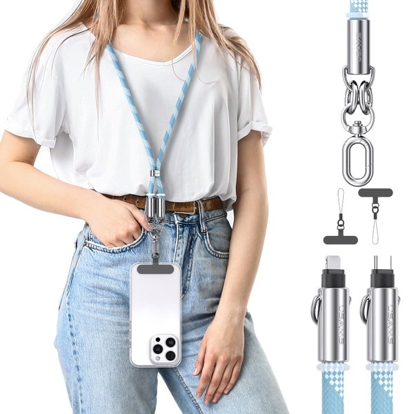 Łańcuch PHONECHAIN Uniwersalny Niebieski