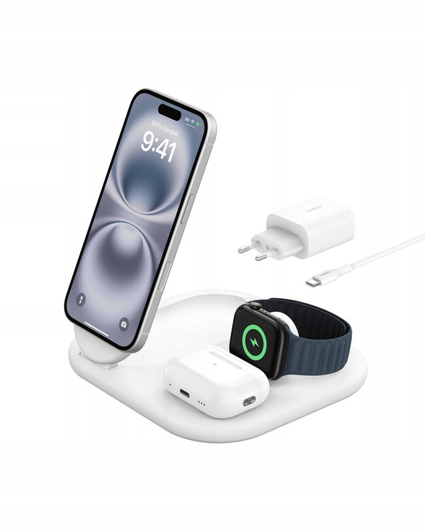Ładowarka indukcyjna Belkin WIZ029vfWH biały