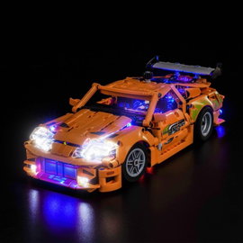 Zestaw świateł LocoLee do Lego 42204 Fast and Furious Toyota Supra MK4
