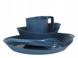 Zestaw naczyń Lifeventure Ellipse Camping Tableware Set navy blue