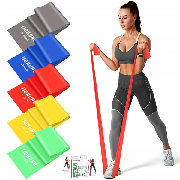 Zestaw tasmy oporu fitness