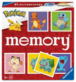 Gra zręcznościowa Pokemon Card Game Memory Ravensburger 60szt kart