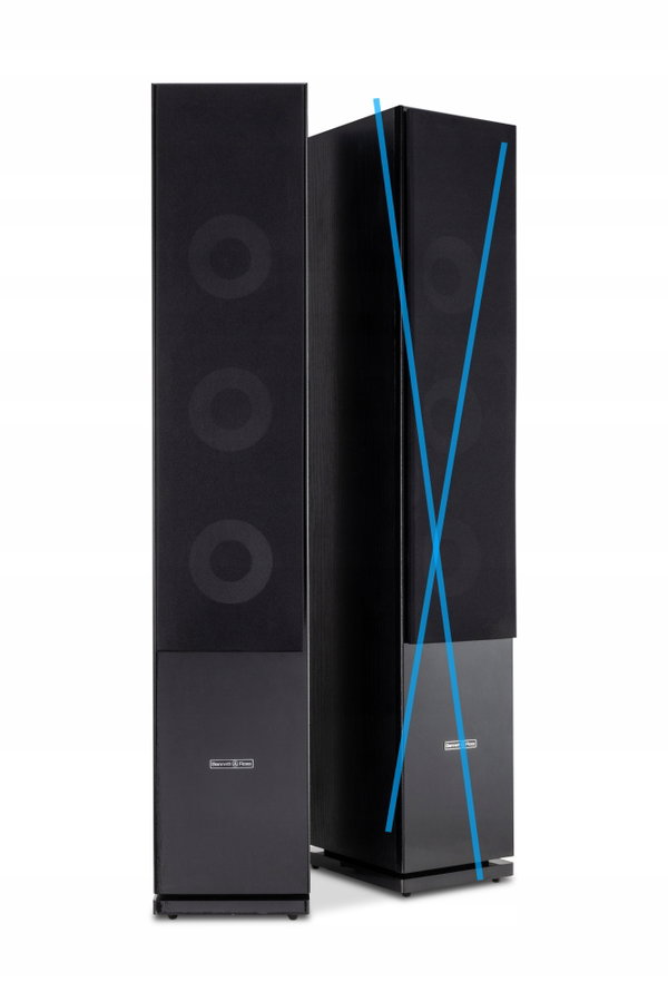 Głośnik sloupove Bennett & Ross 100 W czarny mocny i elegancki design