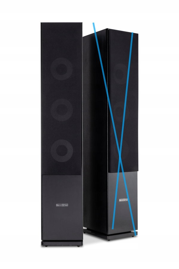 Głośnik sloupove Bennett & Ross 100 W czarny