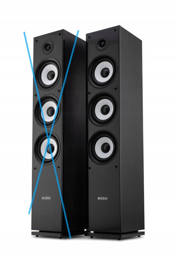 Głośnik sloupove Bennett & Ross 100 W czarny