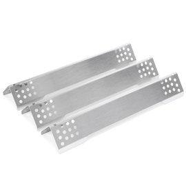 Osłona palnika GFTIME Rosle Videro 40,2 cm ze stali nierdzewnej 3 sztuki