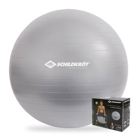 Piłka gimnastyczna Schildkrot Gymnastic szara 65cm